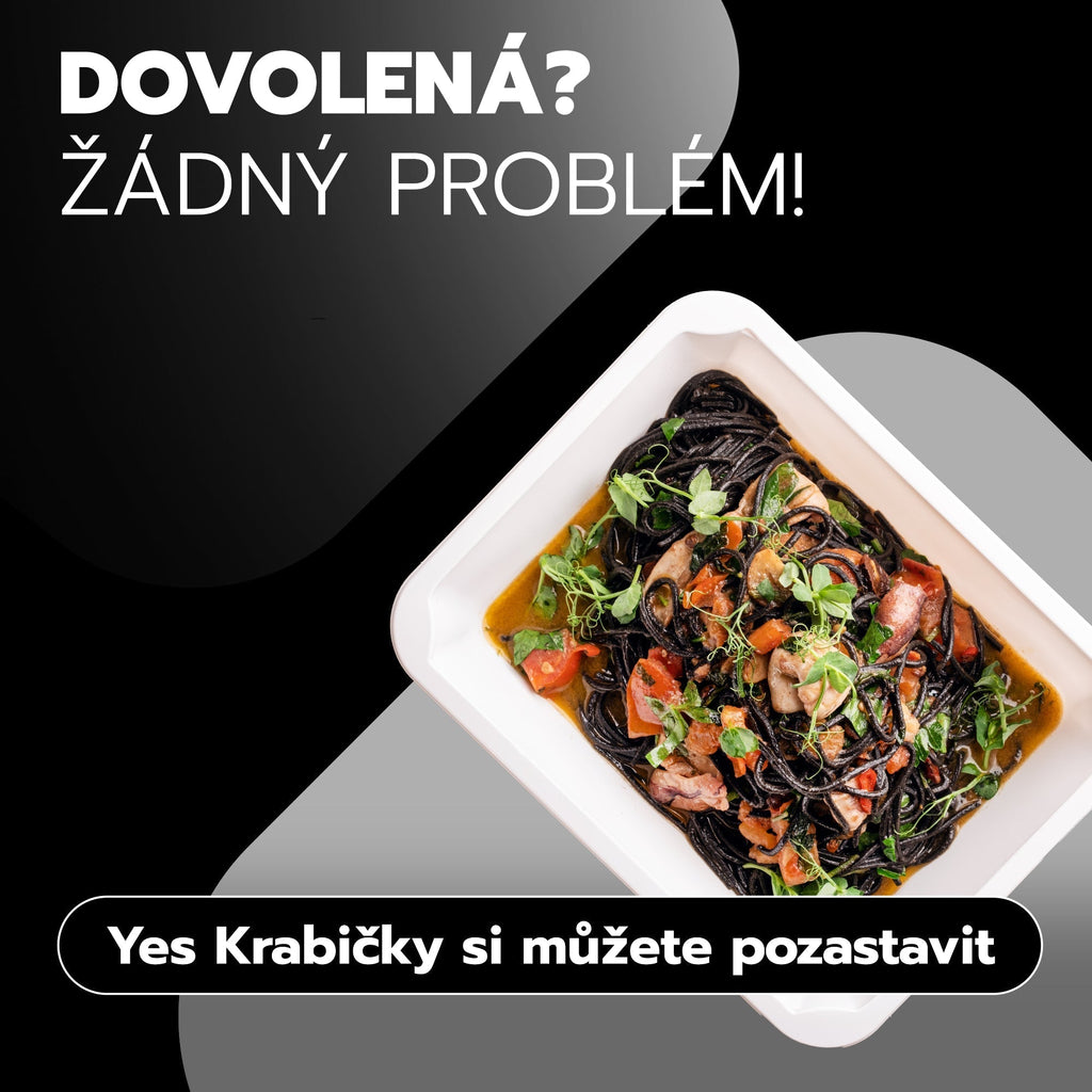 Dovolená? Žádný problém! Yes Krabičky si můžete pohodlně pozastavit