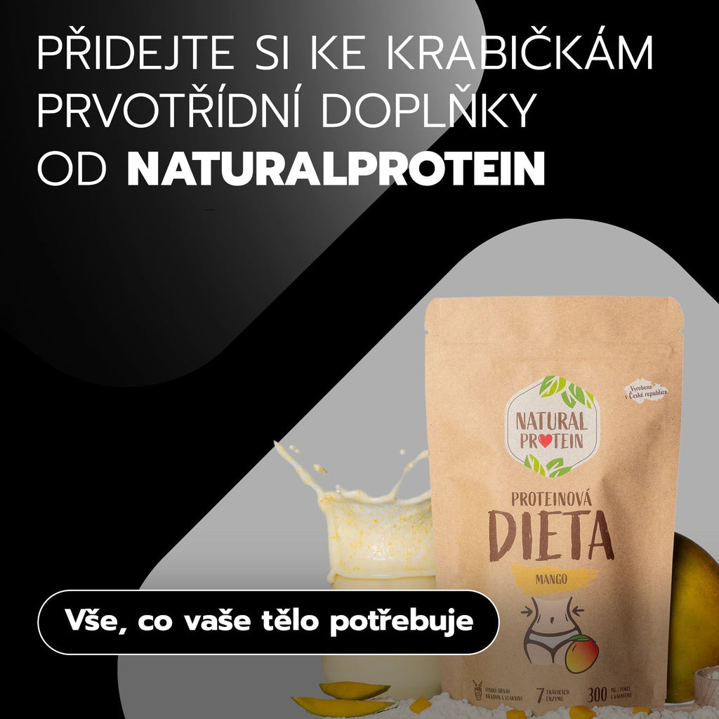 Přidejte si ke krabičkám prvotřídní doplňky od NaturalProtein