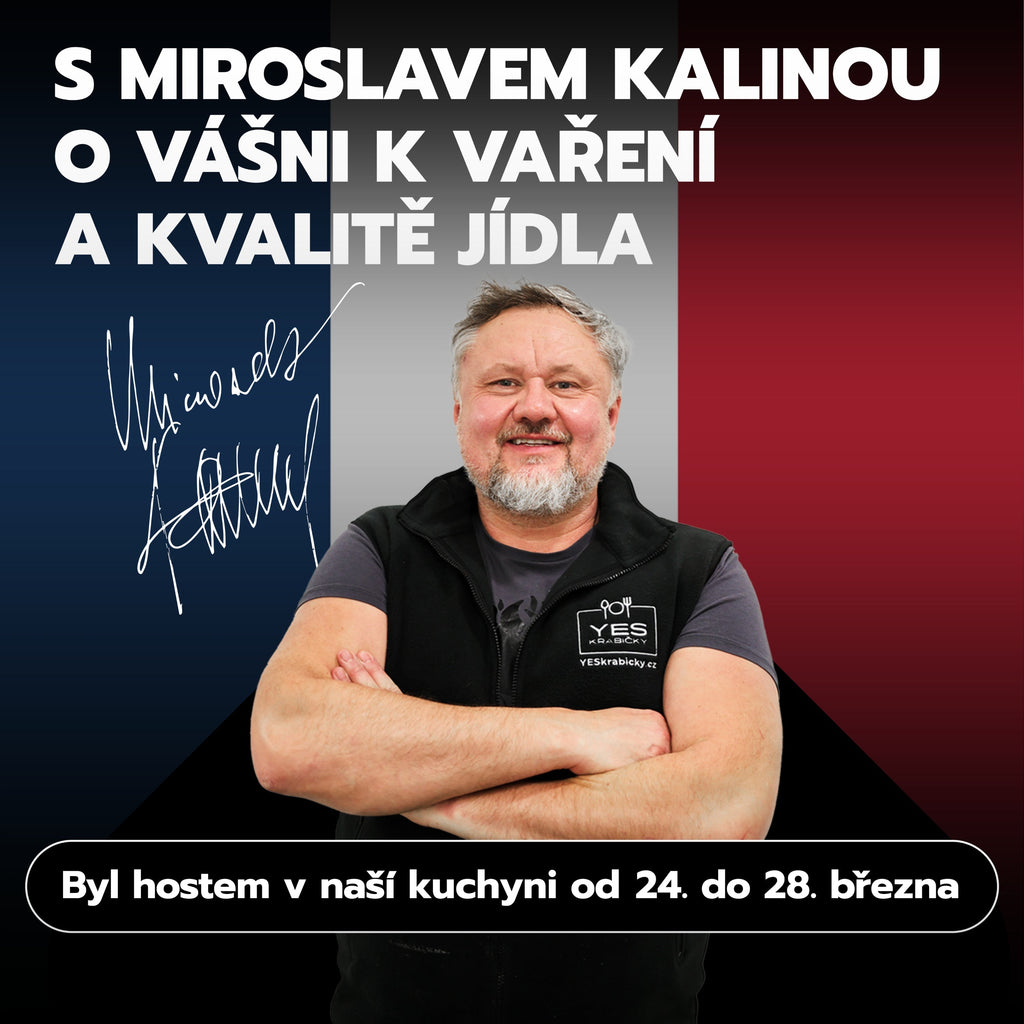 Za oponou kuchyně Yes Krabiček: Rozhovor s Miroslavem Kalinou